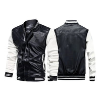 Thumbnail for Super Quality Stylish Leather Bomber Jacket - view 2
