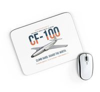 Thumbnail for Avro Canada CF-100 Mk5 Canuck Northern All Weather Interceptor design on white rectangle mouse pad