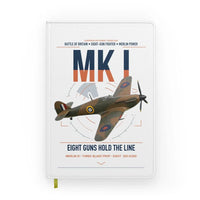 Thumbnail for Hawker Hurricane Mk I design on white notebook