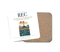 Thumbnail for Recife Guararapes (REC) design on white 1 piece coaster