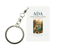 Thumbnail for Adana Sakirpasa Airport (ADA) design on white key chain
