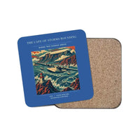 Thumbnail for The Cape Of Storms Rounding - Designed Coasters design on blue 1-piece
