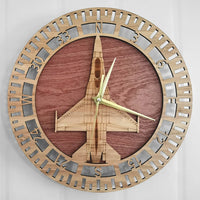 Thumbnail for Customisable F-16 Fighting Falcon Wall Clock - view 2