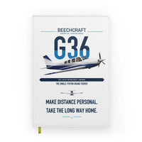 Thumbnail for Beechcraft Bonanza G36 design on white notebook
