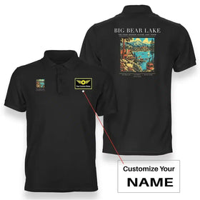 Big Bear Lake City Series Premium Polo T-Shirts
