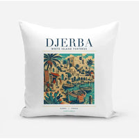 Thumbnail for DJERBA - Poster - Pillow - White