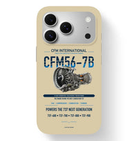 Thumbnail for CFM56-7B Case design on beige iphone case