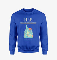 Thumbnail for Harbin Taiping International Airport (HRB) design on blue sweatshirt