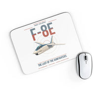 Thumbnail for F-8E Crusader design on white rectangle mouse pad