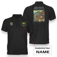 Thumbnail for JIUFEN - Poster - Double-Side Polo - Black + Name