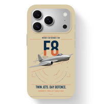 Thumbnail for Gloster Meteor F8 design on beige magsafe iphone case, for iPhone 17 Pro