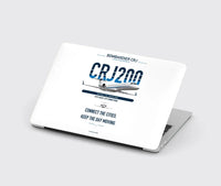 Thumbnail for Bombardier CRJ200 design on white MacBook case