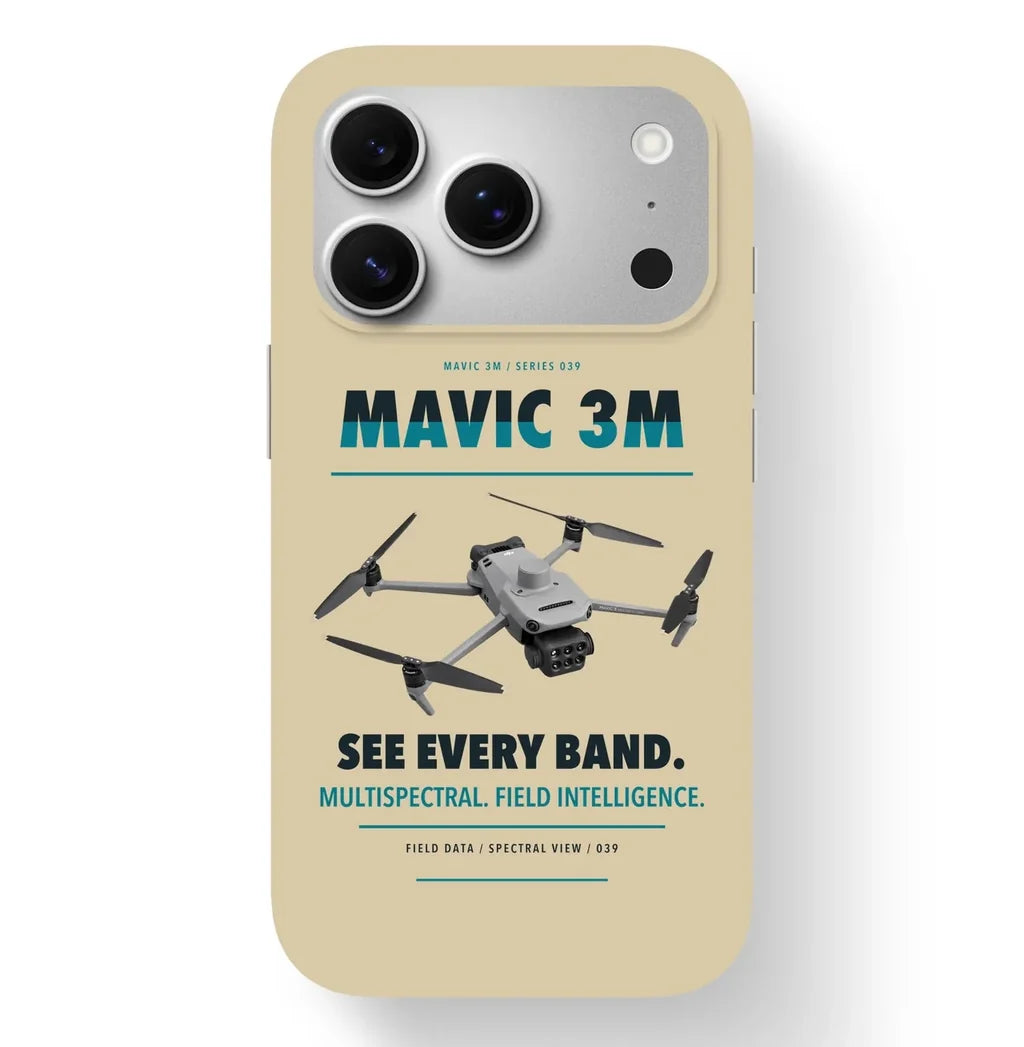 DJI Mavic 3 Multispectral Case design on beige iphone case