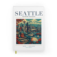 Thumbnail for SEATTLE - Poster - Notebook - White