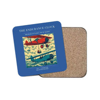 Thumbnail for The Endurance Clock - Designed Coasters design on blue 1-piece