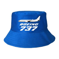 Thumbnail for The Boeing 737 summer hat - blue