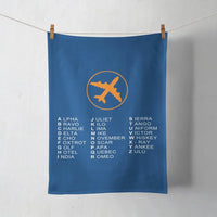 Thumbnail for Aviation Alphabet Towel - view 2