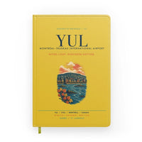 Thumbnail for Montréal–Trudeau International Airport (YUL) design on yellow notebook