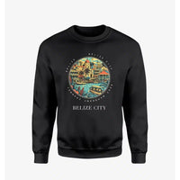 Thumbnail for BELIZE CITY - Badge - Sweatshirt - Black
