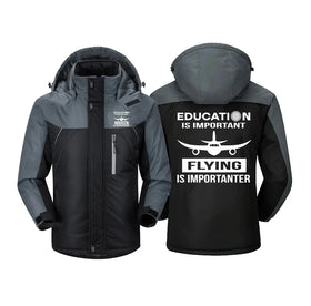 Flying is Importanter Thick Winter Jackets