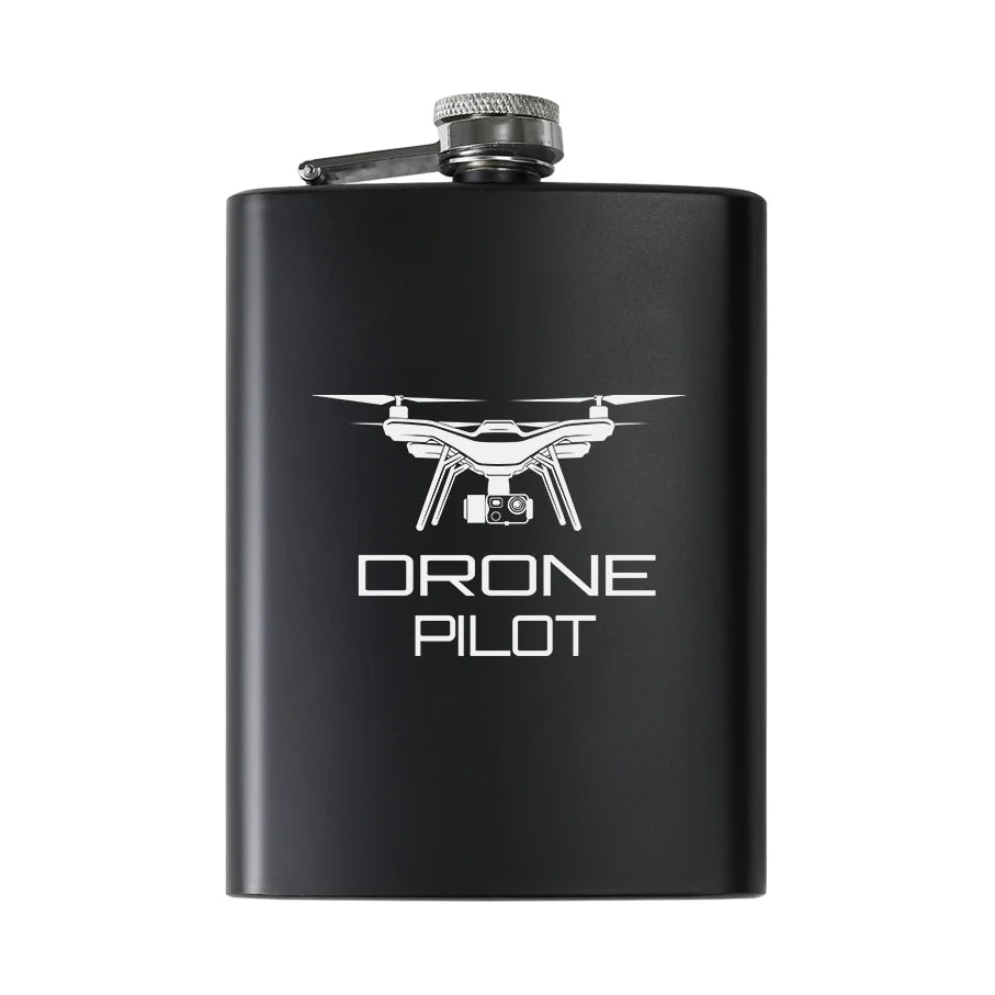 Customisable Drone Hip Flask - view 2