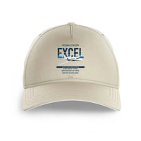 Thumbnail for Cessna Citation Excel design on beige printed hat