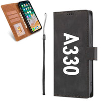 Thumbnail for Airbus A330 Text Samsung Case - Black