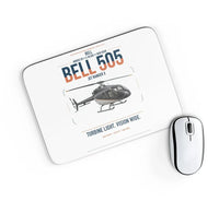 Thumbnail for Bell 505 Jet Ranger X design on white rectangle mouse pad