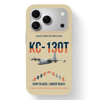 Thumbnail for KC-130T NP2000 design on beige magsafe iphone case, for iPhone 17 Pro