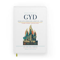 Thumbnail for Heydar Aliyev International Airport (GYD) design on white notebook