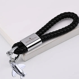 Royal Brunei Airlines Design Leather Car Key Chains