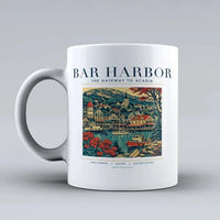 Thumbnail for BAR HARBOR - Poster - Mug - White