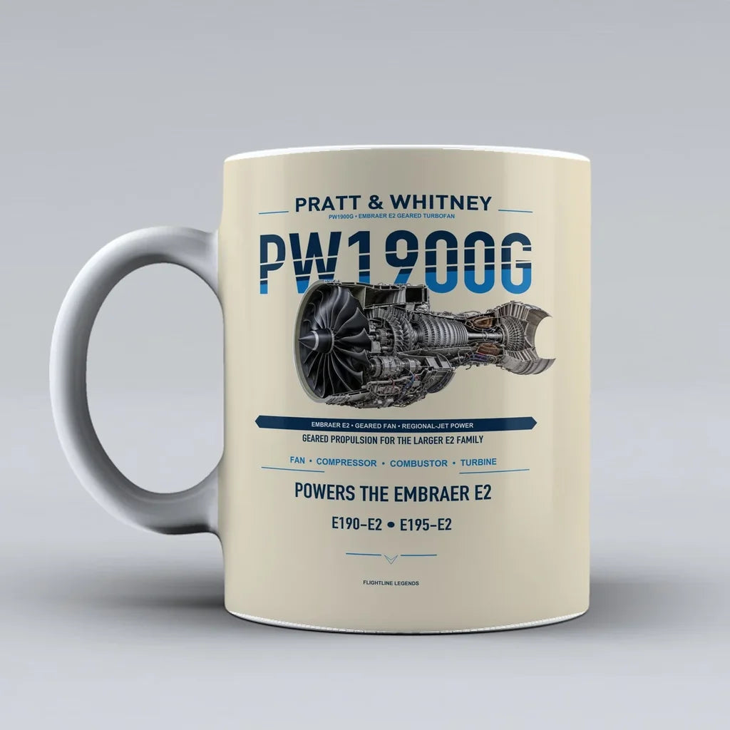 Mug design on beige pw1900g