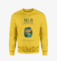 Thumbnail for Melbourne Orlando International Airport (MLB) design on yellow sweatshirt