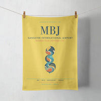 Thumbnail for Sangster International Airport (MBJ) design on yellow towel