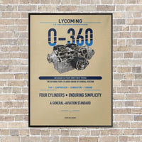 Thumbnail for O-360 vertical canvas print - framed - beige background