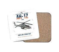 Thumbnail for Bell AH-1Z Viper design on white 1 piece coaster