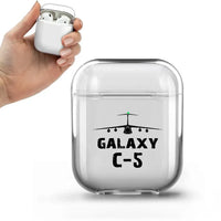 Thumbnail for Military Transport Airplane C 5 AirPods transparent case - Normal