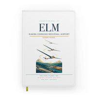 Thumbnail for Elmira Corning Regional Airport (ELM) design on white notebook