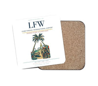 Thumbnail for Lome-Tokoin International Airport (LFW) design on white 1 piece coaster