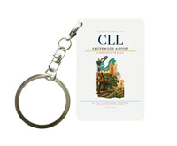 Thumbnail for Easterwood Airport (CLL) design on white key chain
