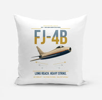 Thumbnail for FJ-4B Fury design on white pillow