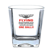 Thumbnail for Customisable Flying One Ball Whisky Glass - view 2