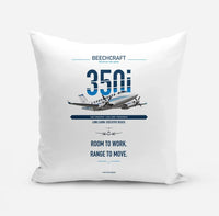 Thumbnail for Beechcraft King Air 350i design on white pillow