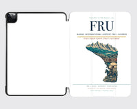 Thumbnail for Manas International Airport (FRU) design on white ipad tablet case