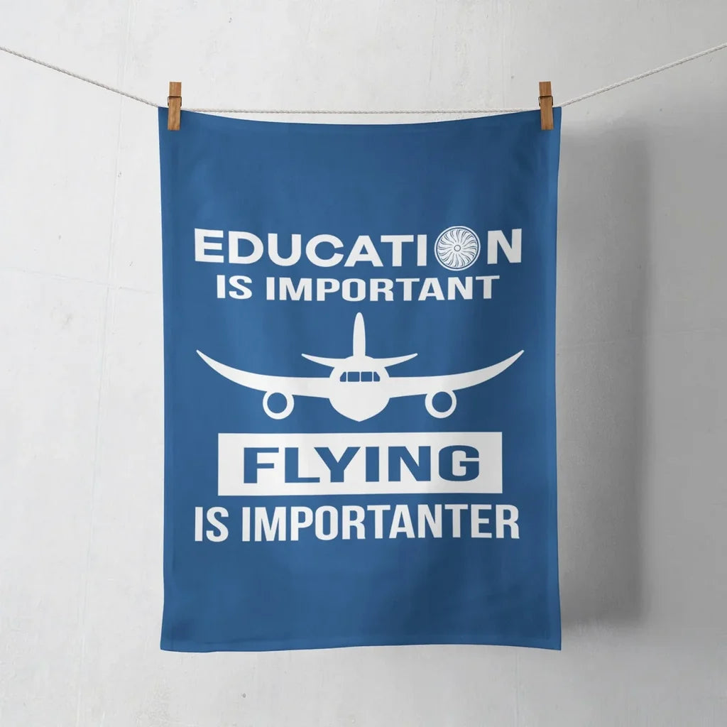 Flying is Importanter Towel - view 2
