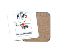 Thumbnail for Airbus H145 D3 design on white 1 piece coaster