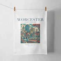 Thumbnail for WORCESTER - Poster - Towel - White