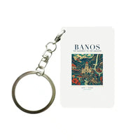Thumbnail for BANOS - Poster - Key Chain - White