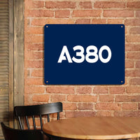 Thumbnail for Airbus A380 Metal Sign - view 2